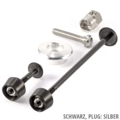 Pitlock Set 01 / GA Sicherungskit -Fahrrad Angebote 20101585 Set 01 GA Black Silber