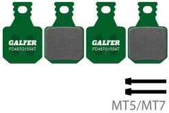 Pro Disc Beläge Für Magura/Campagnolo -Fahrrad Angebote 20113769 Galfer Pro Disc Belage fur Magura Campagnolo FD436G1554T 3
