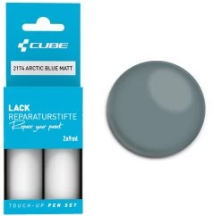 Cube Lackreparaturstift Set ARTIC BLUE Matt