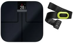 Garmin Index™-S2 Smart-Körperfett-Waage Bundle + HRM-PRO Brustgurt