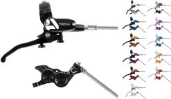 HOPE Tech 4 V4 Stahlflex Scheibenbremse - Hebel Rechts