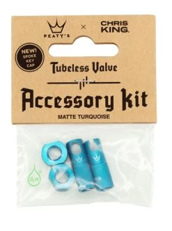 Peaty's Chris King MK2 Tubeless Ventile Accessory Kit -Fahrrad Angebote Peaty s Chris King MK2 Tubless Ventile Accessory Kit PE PTV2 ACCS VLT 3