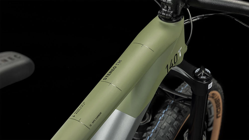 Cube Stereo 140 HPC Rookie Grey´n´olive 3 Cube Stereo 140 HPC Rookie Grey´n´olive – Bild 3