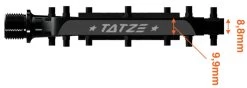 Tatze Link Titan MTB Plattformpedale -Fahrrad Angebote Tatze Link Titan MTB Plattformpedale LINK TI 6