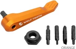 Axle Handle Multitool -Fahrrad Angebote Wolf Tooth Axle Handle Multi Tool Orange 4