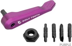 Axle Handle Multitool -Fahrrad Angebote Wolf Tooth Axle Handle Multi Tool Purple 5