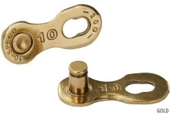 YBN QR Safety Links 10-fach Kettenverschluss -Fahrrad Angebote YBN QR Safety Links 10 fach gold